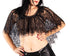 SiaLinda: Skirt top Chiara, black, transparent, lace